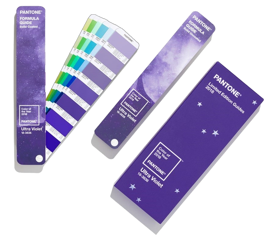Набор цветовых справочников Formula Guide, ограниченная серия цвет года 2018 "Ультра-фиолет"