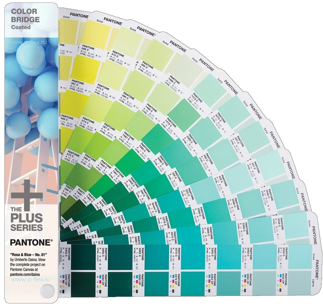 Pantone Color Bridge Coated пантонный справочник
