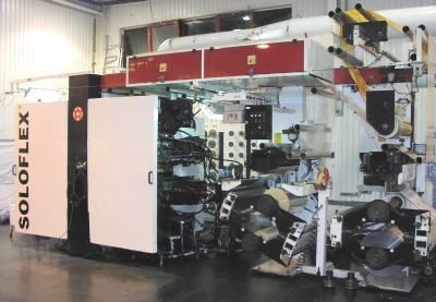 флексомашина Soloflex, печатные машины W&H